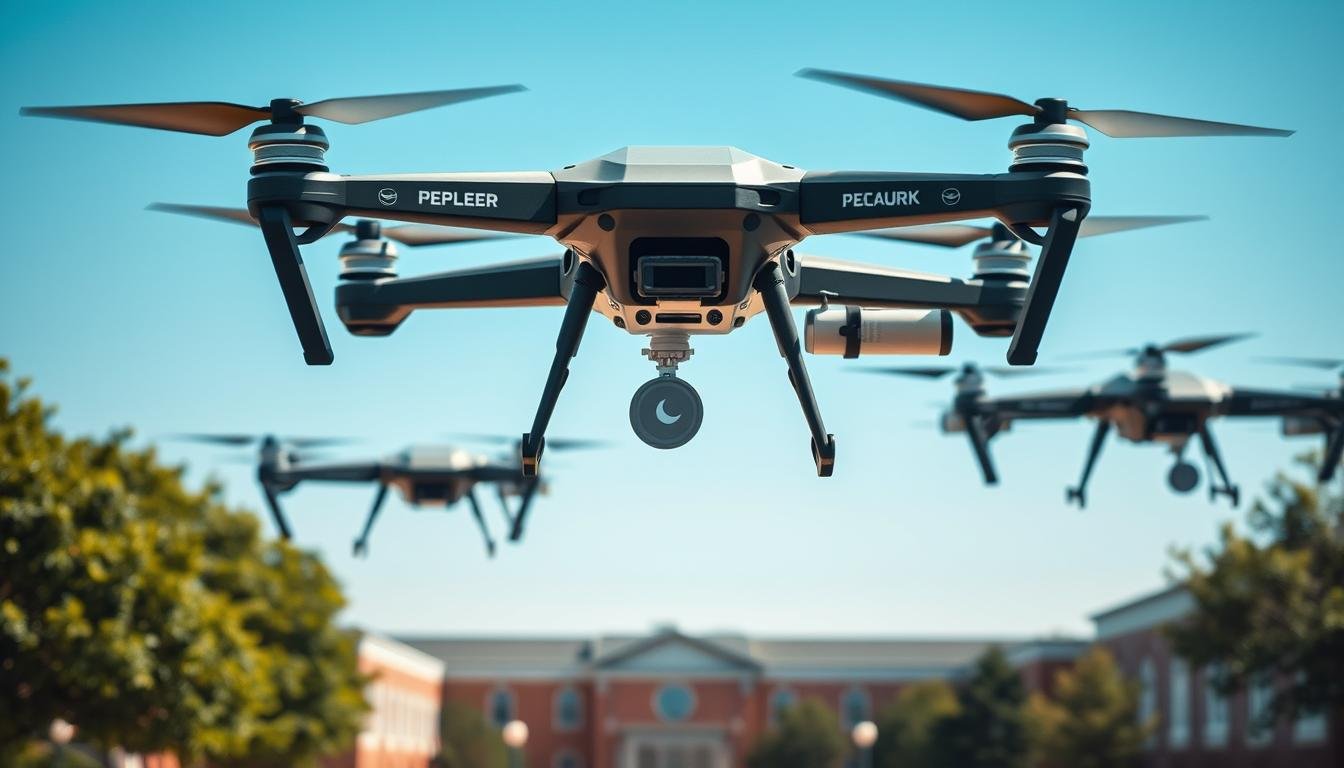 Drones armed with pepper spray could guard Texas schools under new bill