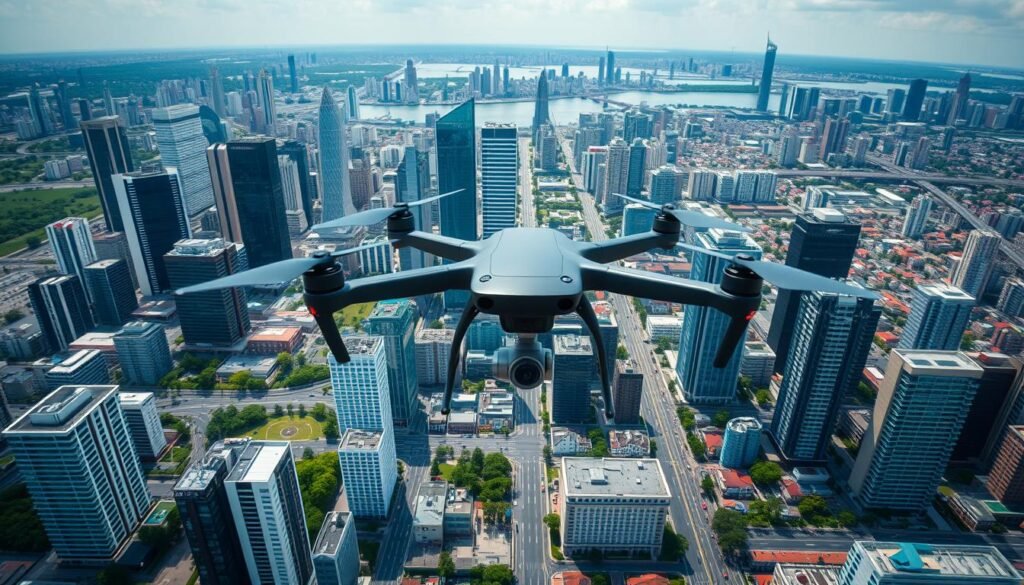 cityscape modeling with drones