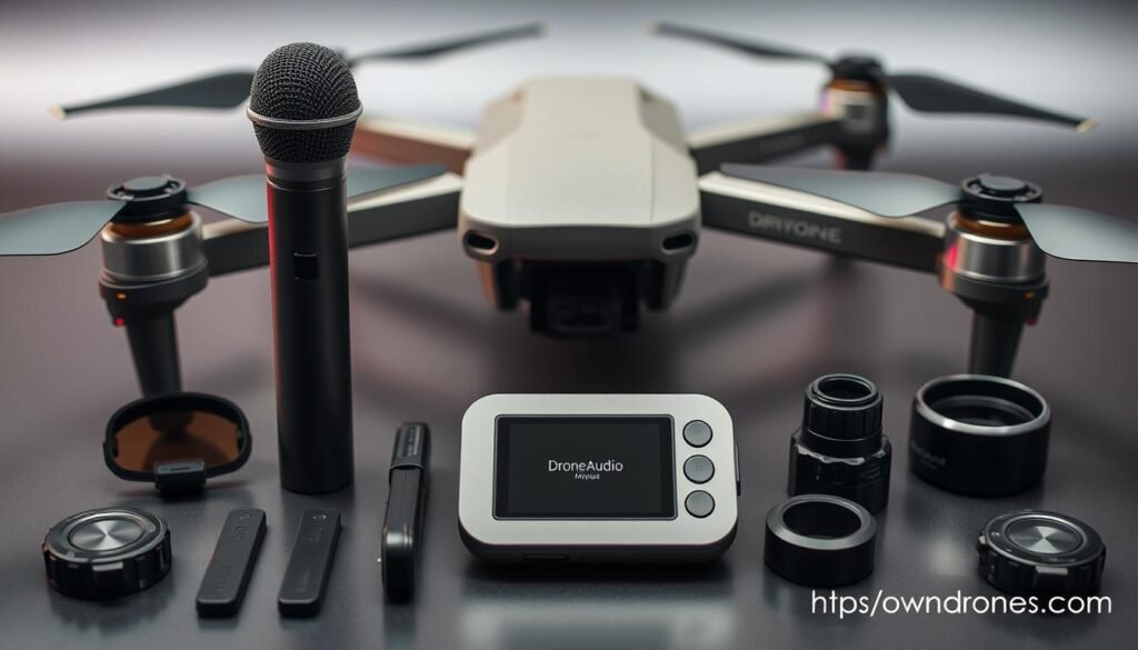 drone audio equipment