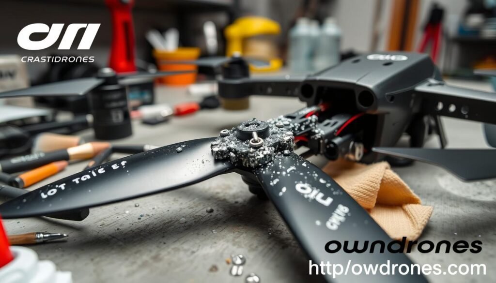 drone racing equipment maintenance