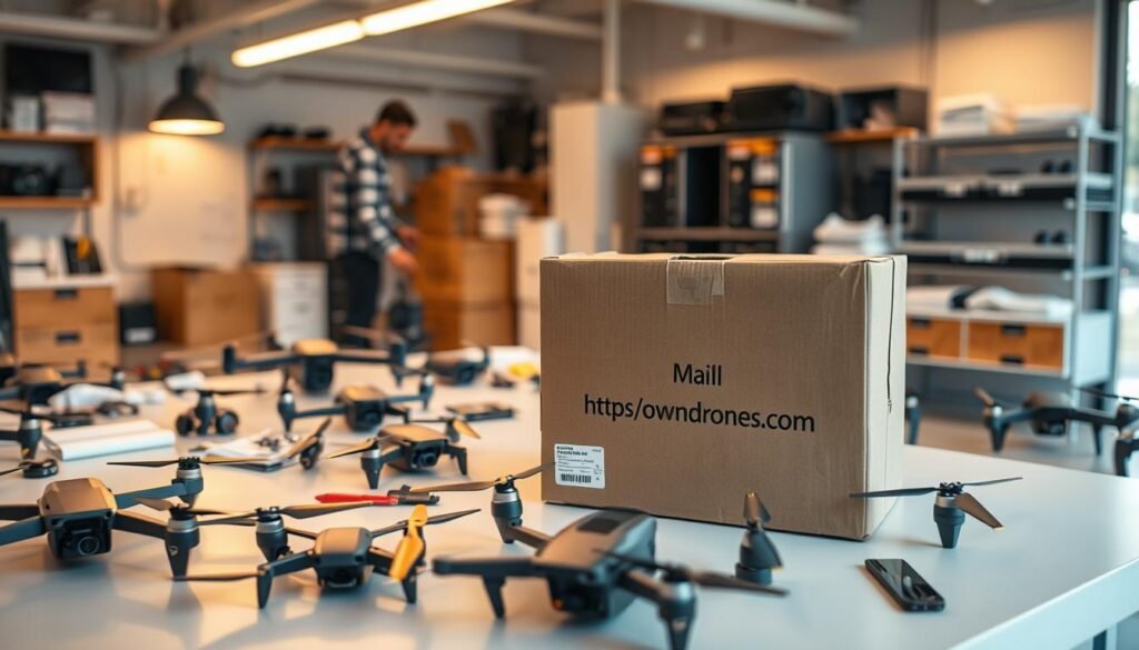 mail-in drone repair services