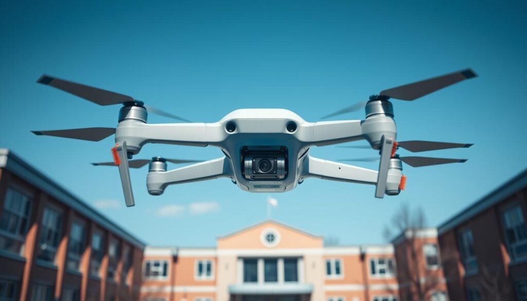 school security drone