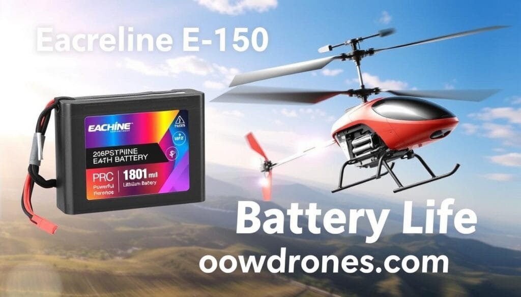Eachine E160 battery life