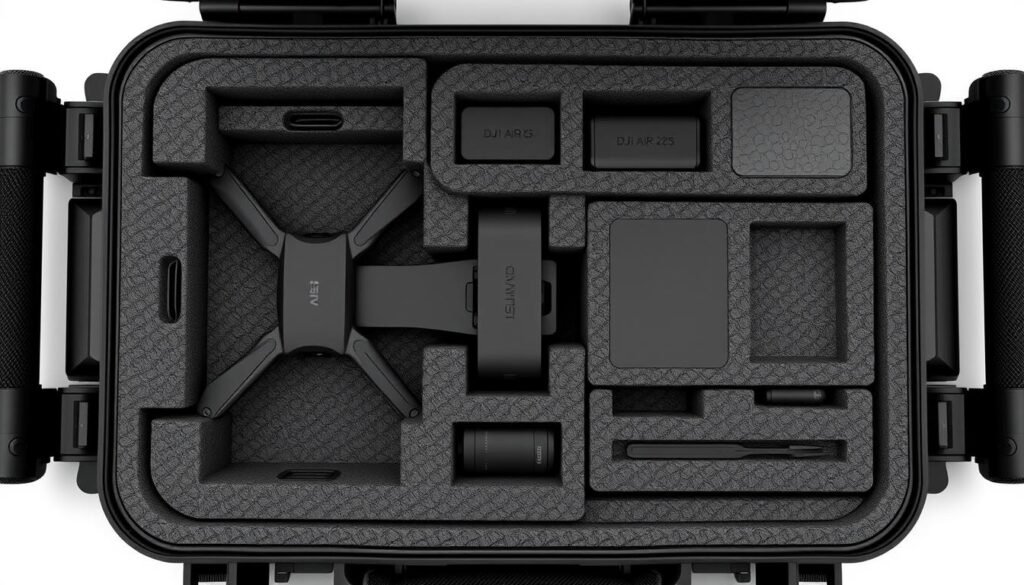 PGYTech Drone Case Interior Organization