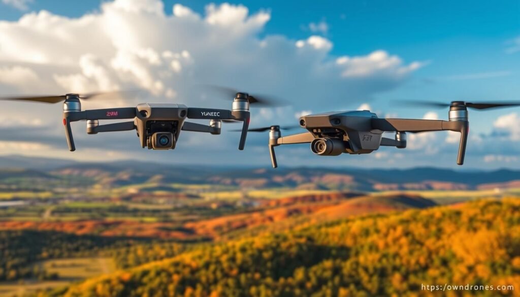 Yuneec aerial photography drones