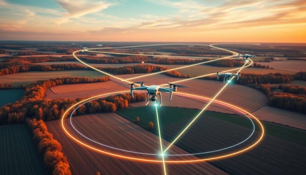 drone automated flight paths