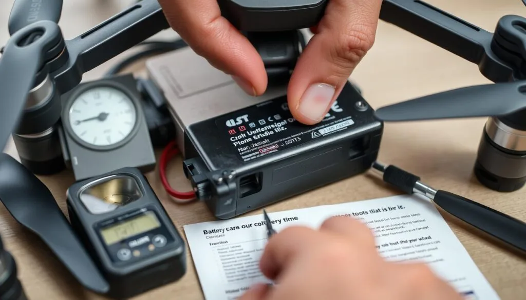 drone battery maintenance