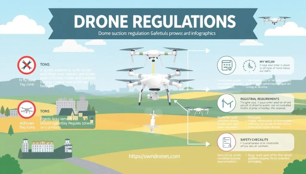drone regulations infographic