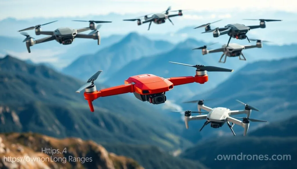 top long range drones