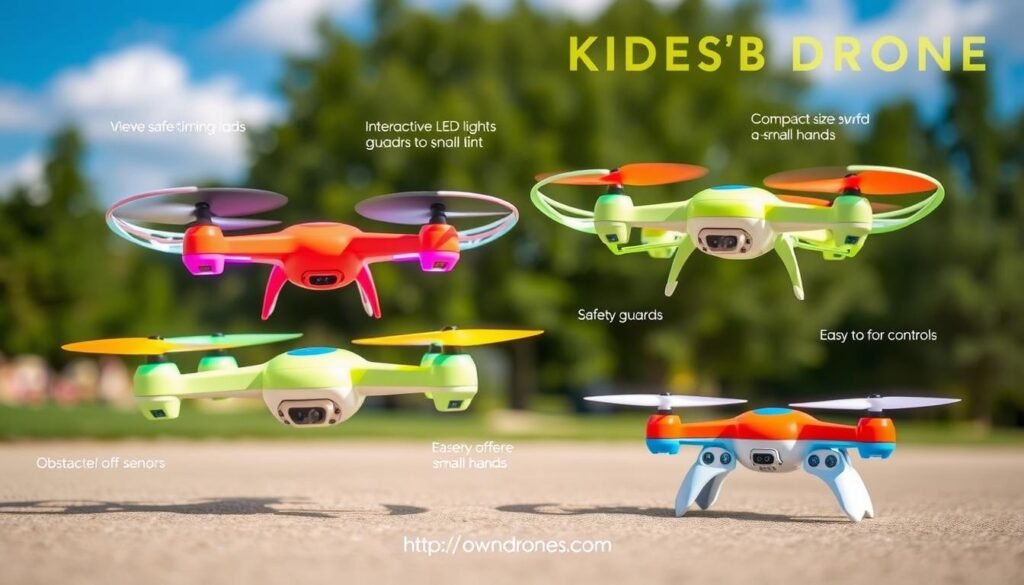 unique drone features for kids