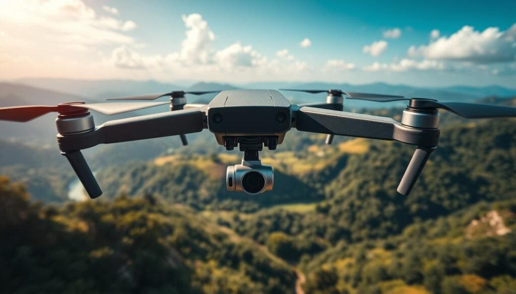 Drone Parallax Effect Cinematography