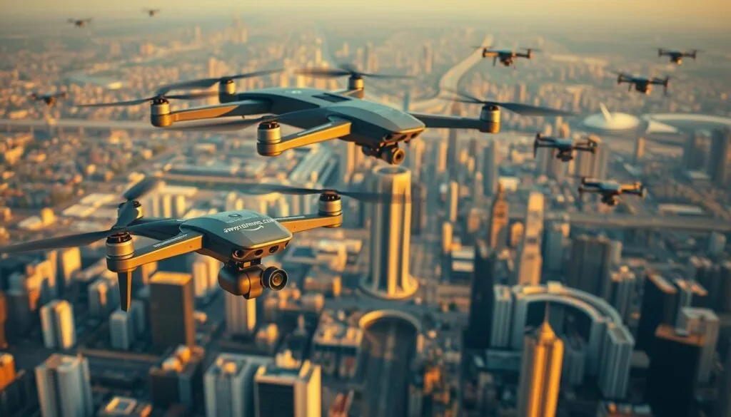 drone technology advancements with Amazon delivery drones